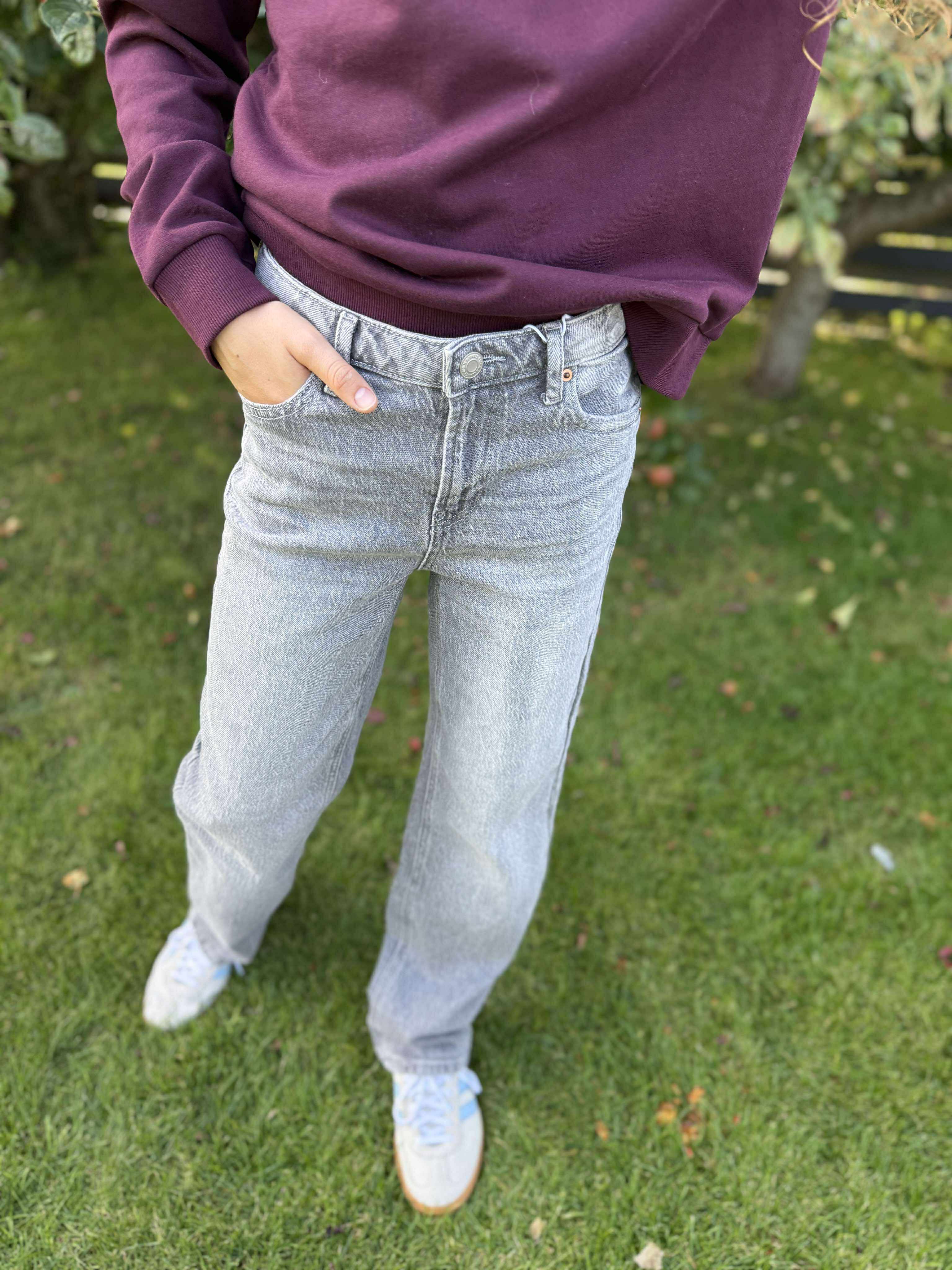 VMTESSA Girl Jeans - Medium Grey Denim